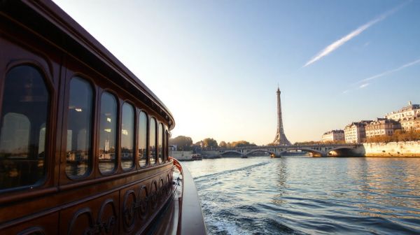 Découverte des croisières en bateau sur la Seine à Paris